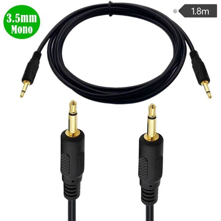 Mm Ts Monaural Mini Mono Audio Connector Male Cable V Trigger Ir Infrared Sensor