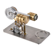Hot Air Stirling Engine Motor Model Electricity Generator Metal Base Science Educational Toy