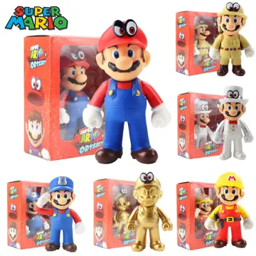 Game Super Mario Bros Plush Doll Model Anime Figures Toy Luigi Yoshi Bowser  Wario Donkey Kong Kids Toys Birthday Christmas Gifts - AliExpress