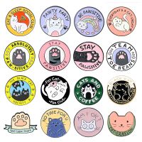 【CW】 Cartoon Brooch Star Alphabet Round Alloy Clothing Accessories Badge Lapel Pin