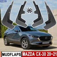 4x Car Mud Flaps Guards For Mazda CX-30 CX30 2021 2020 Mudflaps Splash Guard Matte Protection Mudguards Car Accessories wheel