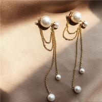 High Grade Women Pearl Chain Earrings Set Chic Geometric Star Tassel Earring Jewelry For Female Girls