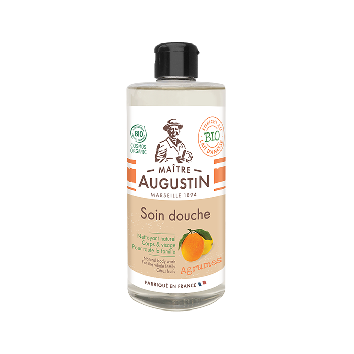Maitre Augustin Natural bodywash for the whole family Citrus Fruits ครีมอาบน้ำออแกนิค เนจูรัล บอดี้วอซ ฟอร์ เดอะ โวล แฟมิลี่ ซิทรัส ฟรุทส์ (500 ml)
