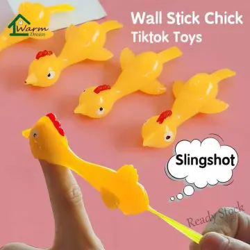 Slingshot Dinosaur Fingers Toys Flight Games Stress-resistant