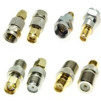 SMA Male Female To F Type Jack Plug RF Coaxial Connector Adapter Convertor 1Pcs Electrical Connectors