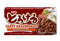 ซอสฮายาชิชนิดก้อน (สตูว์ญี่ปุ่น) ตราเอสแอนด์บี 160 กรัม S&amp;B TESTY HAYASHI ฺBROWN SAUCE 160 g.