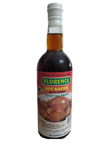 Nước tương hiệu florence soy sauce with lemon 750 ml - ảnh sản phẩm 4