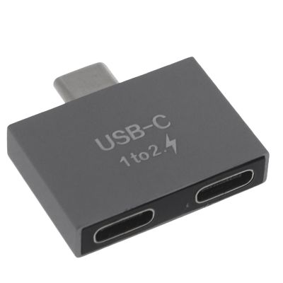 USB C Male To Dual USB C Female Splitter Converter Adapter Extension Connector for USB C PD Charger PC Laptop