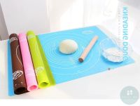 Silicone Non Stick Pastry Mat Oven Scale Rolling ซิลิโคนทำอาหาร แผ่นรองซิลิโคนนวดแป้ง ไม่มีสารอันตราย ซิลิโคน ปลอดภัย