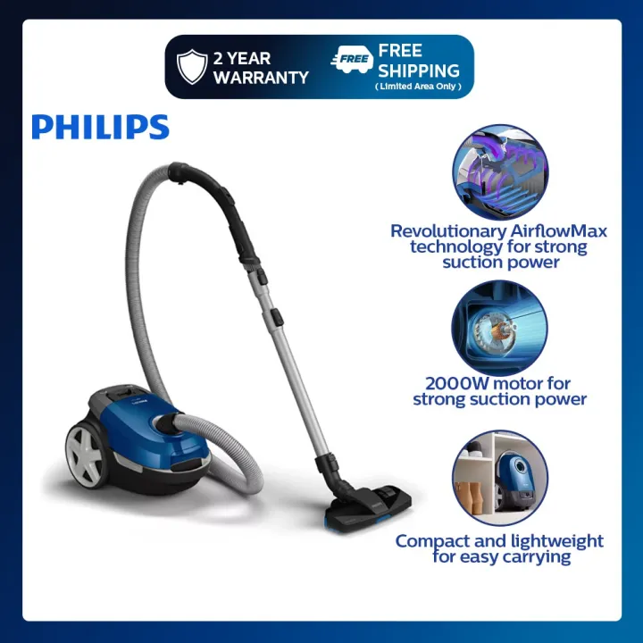 【Spot in Manila】Philips XD3010/61 Bagged Vacuum Cleaner for Home 3000