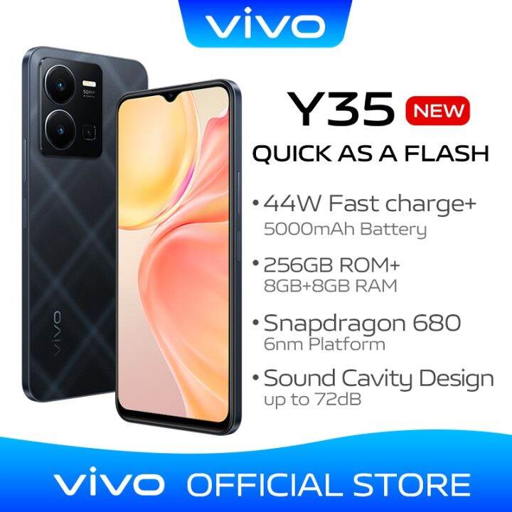 vivo y35 ram rom