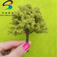 [COD] 5pcs H :70 110mm model Wire scale tree for building layout with leaf