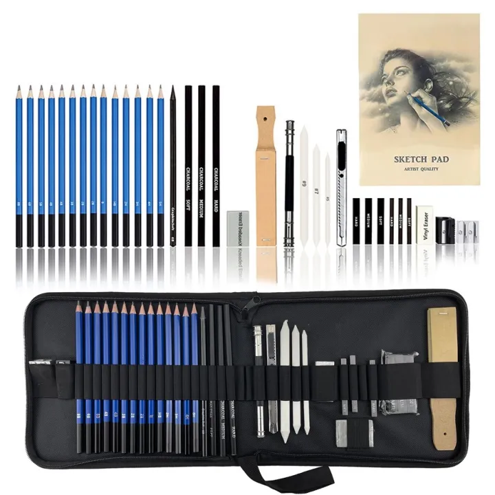 35PCS Sketching Pencils Drawing And Sketch Kit Set | Lazada PH