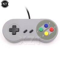 USB จอยเกมสำหรับคลาสสิกซูเปอร์นินเทนโด SNES Gamepad Famicom สำหรับ PC MAC Qperating ระบบจอยสติ๊กเล่นเกมส์ Accessorios