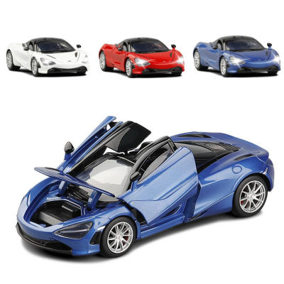 1:32 McLaren 720S Die-Cast Vehicles Alloy Car Model Sound And Light Car Model Collection Car Toys