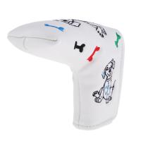 LazaraLife PU Leather Golf Putter Head COVER Headcover Universalเหมาะกับทุกยี่ห้อ