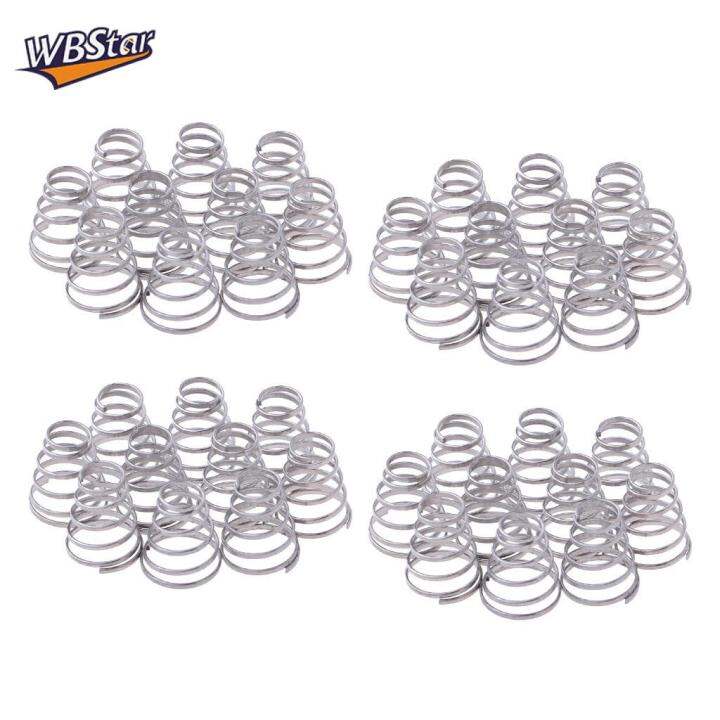 Hims 20pcs Bike Wheel Skewer Springs Quick Release Stainless Steel Spring For Mtb