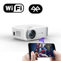 1080P HD AUN C55 โปรเจคเตอร์ Android 9.0 หน้าแรกไร้สาย WIFI โทรศัพท์มือถือ Projector