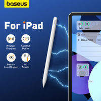 Baseus สำหรับ Apple Pencil 2 1 สำหรับ iPad Air 4 5 Pro 11 12.9 Mini 6 Palm Rejection แท็บเล็ต Stylus Touch Pen APP การชาร์จแบบไร้สาย - fgludnfmsf