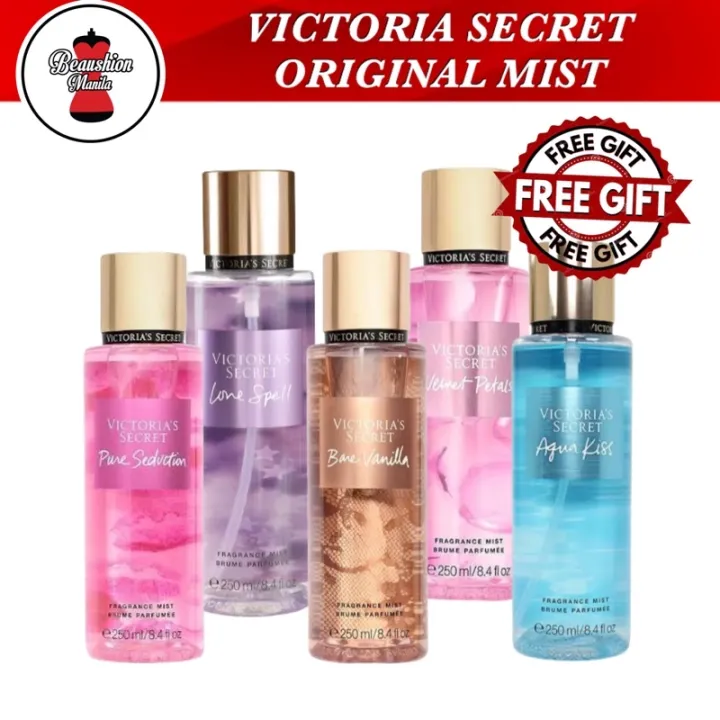 VICTORIA SECRET VELVET PETALS - LOVE SPELL - PURE SEDUCTION - AQUA KISS ...