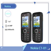 Nokia C1-01 Original Unlocked GSM Keyboard Mobile Phones