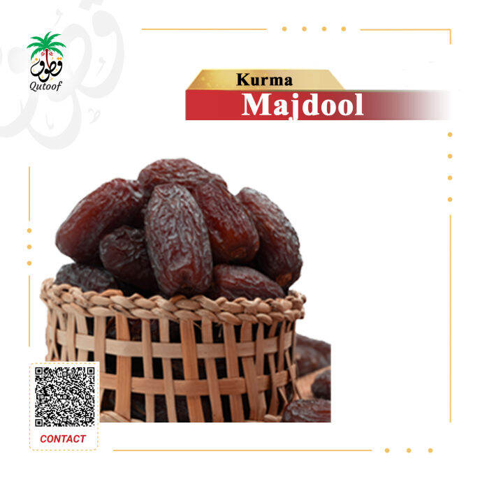 Qutoof Kurma/Dates Majdool Madinah VIP Dates NEW STOCK!! Premium!! | Lazada