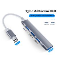 【LZ】☬▤  4 portas usb 3.0 hub hub usb de alta velocidade tipo c divisor 5gbps para computador acessórios multiport hub 4 usb 3.0 2.0 portas