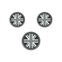 Union Jack Car Cup Pad Groove Coaster Auto Non-Slip Mat Pad For Mini Cooper Clubman R55 R56 R57 Countryman