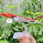 Mô Hình Máy Bay Kim Loại 20Cm Cao Cấp Hãng Italia Airlines Livery Ferrari