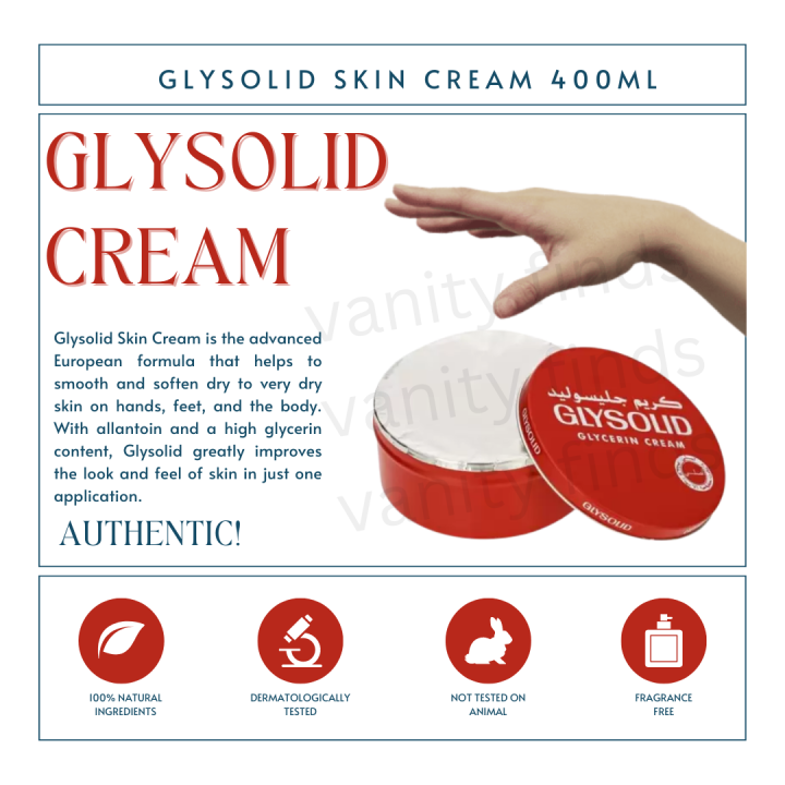 Glysolid cream 400ml Lazada PH