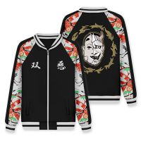 Anime Tokyo Revengers Kawata Soya Cosplay Baseball Jacket Zip Up Coat 3D Printed Sweatshirt Men Women Casual Streetwear