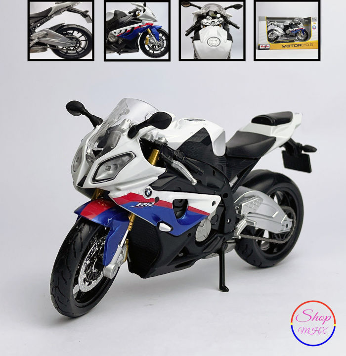 Mô hình xe mô tô Yamaha YZFR6 2020 112 Welly  62201  banmohinhtinhcom
