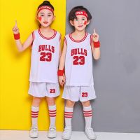 Childrens Basketball Uniform Suit Lakers Boys Girls Jersey No. 23 24 Chinese Team Student quick-drying sports suit children and teens short sleeve shorts casual running basketball wear