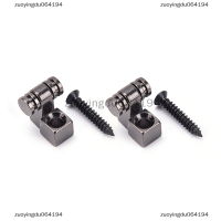 zuoyingdu064194 2pcs Roller String RESET คู่มือการติดตั้งต้นไม้สำหรับกีตาร์ไฟฟ้าเงิน