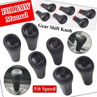 Matt Silver Carbon Fiber Leather Gear Shift Knob for BMW 1 3 5 6 Series E46 E53 E60 E61 E63 E65 E81 E82 E87 E90 E91 E92 X1 X3 X5