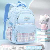 Sanrio Hello กระเป๋าเป้สะพายหลัง Mochilas Aestic กระเป๋า2023ใหม่สไตล์กระเป๋านักเรียนโรงเรียนหญิงคุณภาพดี Super Nice กระเป๋าเป้สะพายหลัง