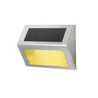 1 PCS Solar Step Lights IP65 Waterproof Solar Outdoor LED Lights Perimeter Wall Lights