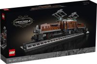 LEGO crocodile locomotive 10277 childrens puzzle assembly Chinese building blocks train boy toy 40010