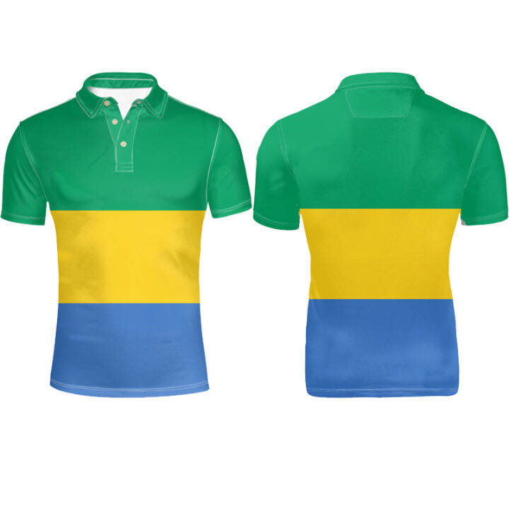 gabon-youth-free-custom-name-number-gab-polo-shirt-college-flag-ga-french-country-gabonese-gabonaise-print-photo-clothes