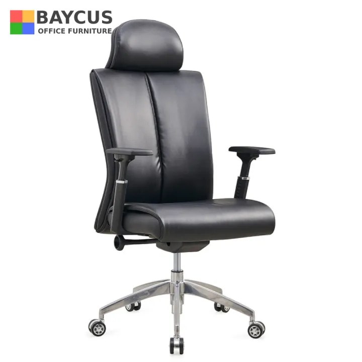 High Back Pu Leather Director Chair, Leather Director Chair Singapore
