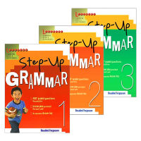 Genuine Advanced English grammar 1-3 volumes of English original primary school textbook step up grammar 1-3 Advanced English grammar exercises for primary school grades 1-3 all English version with answer books