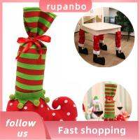 RUPANBO039392692 Xmas Decor Gift Wedding Party Stockings Table Foot Cover Candy Bag Christmas Boots Seat Decoration