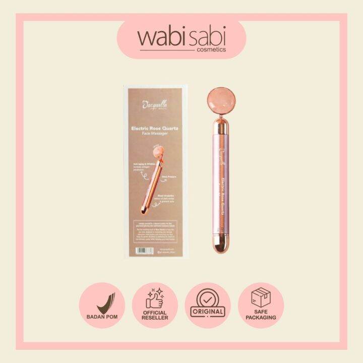 JACQUELLE Electric Rose Quartz Face Mager Lazada Indonesia