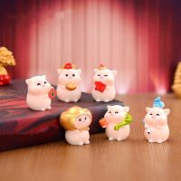 Miniature Cartoon Pig Miniature Cute Piggy Ornaments DIY Decoration Accessories