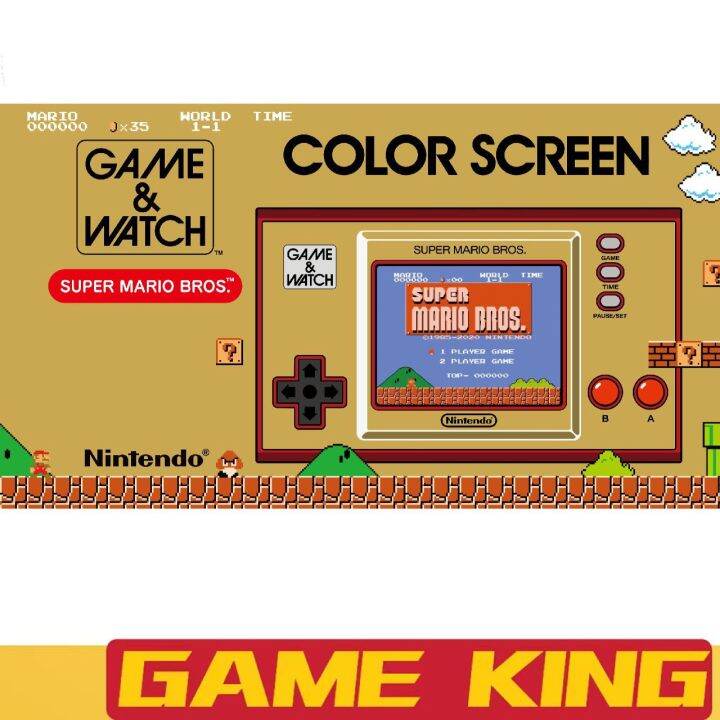 Nintendo Game and Watch Super Mario Bros Edition Lazada