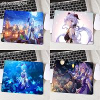 Cute Mouse Pad Genshin Impact Ganyu Keyboard Accessories Silicone Mat Diy Gaming Setup Mouse Mat Mouse Carpet Mousepad Anime