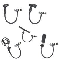 Universal Microphone Mobile Phone Tablet Stand Bracket HolderS Hose Adjustable Clip Shockproof Frame Tripod Accessories