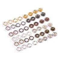 20sets(4pcs 1set) copper Prong Snap Buttons Metal Fasteners Press Stud For Romper Buckle Snap Baby Clothes DIY C3004 Haberdashery