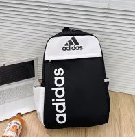 Adidasกระเป๋าสะพายหลังลำลองสำหรับบุรุษและสตรี กระเป๋ากีฬา กระเป๋านักเรียน