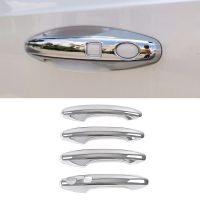 Exterior Part For Haval Jolion 2021 2022 Car Door Handle Cover Trim Chrome Color Decorate Modify Protector Sticker Anti Scratch